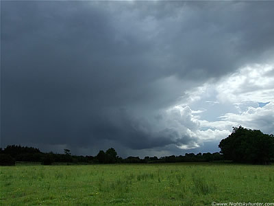 Thunderstorms & Funnel Cloud - June 15th 09